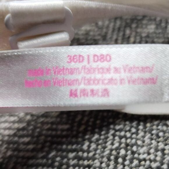 PINK Victoria's Secret Wear Everywhere Multi-Way Push Up Bra White 36D - Picture 11 of 12